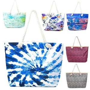 Niklarson Strandtasche 56x39cm Umhängetasche Tasche Beach Shopper Damen VTa3d