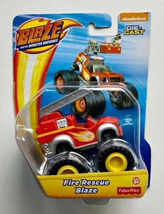 Blaze & the Monster Machines FIRE RESCUE BLAZE - Die Cast Toy Car **NEW** - Picture 1 of 4