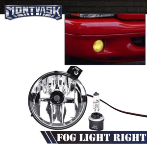 Fit For 01-04 Dodge Dakota/Durango Clear Lens Fog Light Bumper Lamp Right Side - Picture 1 of 9