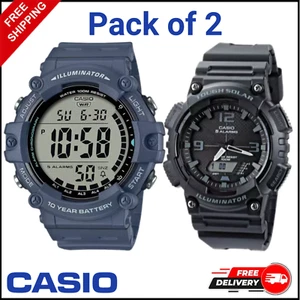 Casio Mens Digital-Analogue Watch Touch Solar Powered Casio Casual Sports Watch - Picture 1 of 15