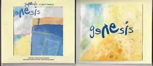 GENESIS I CAN'T DANCE RARE UK 4-TRACK (INC 2 LIVE) CD SINGLE IN DIE-CUT DIGIPAK - Picture 1 of 2