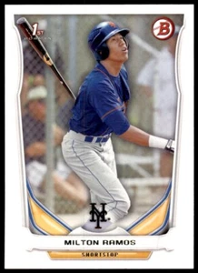 2014 Bowman Draft #DP84 Milton Ramos METS - Picture 1 of 2