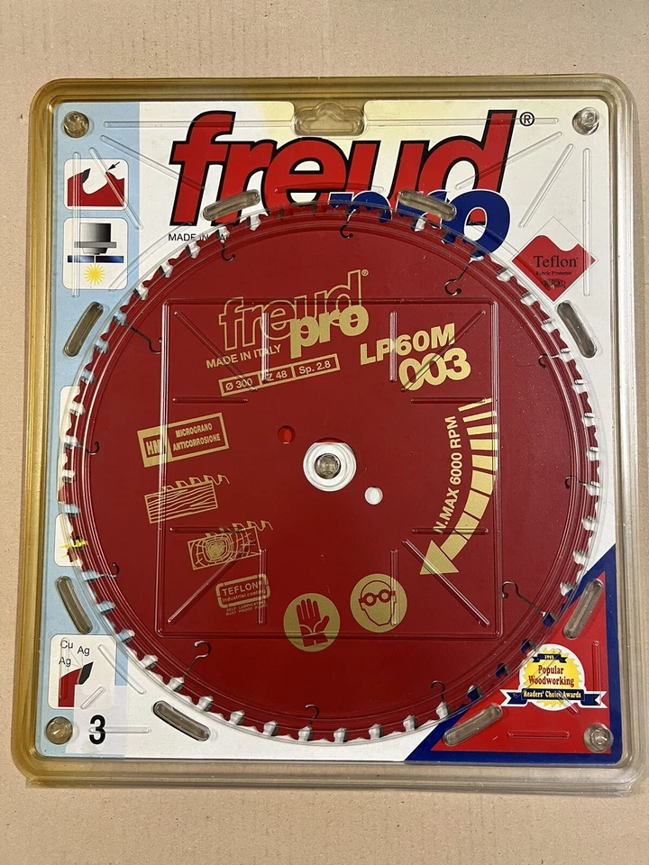Disco taglio lama Troncatrice Legno Freud Pro diam. 300 Z48 2.8 Nuovo Sconto 50% - Imagen 1 de 1