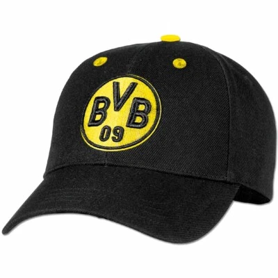 BVB Kappe schwarzgelb BVB Logo Cap Mütze Borussia Dortmund BVB Fanartikel