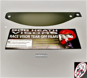 FOR AGV PISTA GP-R,GP-RR, CORSA-R,VELOCE S, Q7 VISOR TEAR OFFS, TINTED BHV TK016 - Picture 1 of 3
