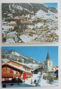 SCHWEIZ Postkarten Lot 2 x LEYSIN Waadt Ansichtskarten Switzerland Postcards - Picture 1 of 2