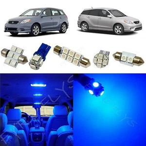 7x Blue LED lights interior package kit for 2003-2008 Toyota Matrix TM2B - Imagen 1 de 6