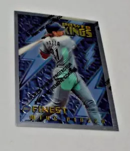 Topps Finest 1995 - Mike Piazza Catcher Los Angeles Dodgers Power Kings PK6 - Imagen 1 de 4