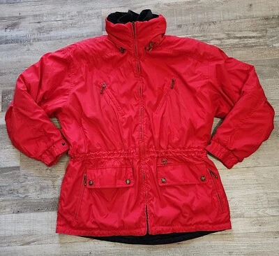 Women's Red Obermeyer Gabriele Thinsulate Plus Ski Winter Jacket Size 14 - Image 1 of 4