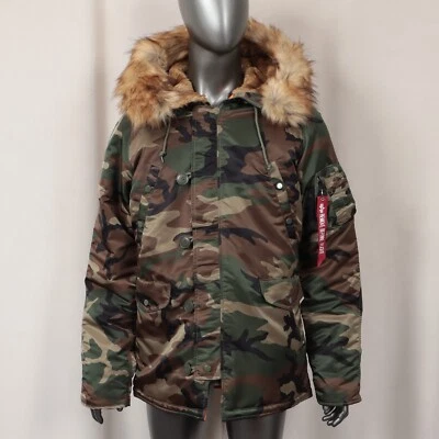 ALPHA INDUSTRIES N-3B SLIM GEN I PARKA SIZE L - Image 1 of 4