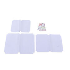 30x Book Cover Clear Waterproof Student Textbook Plastic Book Cover Spares ◮