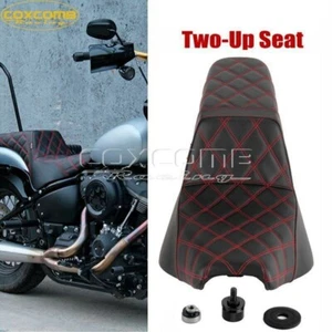 Driver Passenger Pillion Seat for Harley Softail Deluxe Heritage Classic 2018-Up - Picture 1 of 9