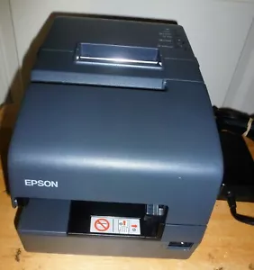 Impresora multifunción de recibo deslizante Epson TM-H6000IV M253A - USB y puerto serie - Imagen 1 de 3