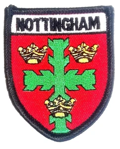 Nottingham Embroidered Patch - Picture 1 of 3