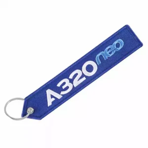 Airbus A320 NEO CREW Schlüsselanhänger Kofferanhänger Flugbegleiter Purser First Officer - Bild 1 von 1