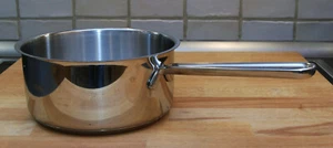 FISSLER Stielkasserolle Durchm. 17 cm Edelstahl 18/10 0321, NICHT FÜR INDUKTION - Bild 1 von 7