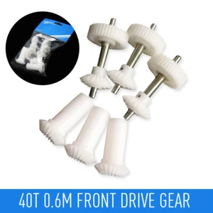 Set 3 ingranaggi trasmissione anteriore 40T 0,6M per elicottero Align Trex 550E 600ESP 600N 600XN - Foto 1 di 7
