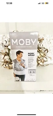 Portabebés Moby Wrap Clásico Disney Vintage Mickey & Friends en Gris Foto 1 de 2