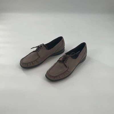 Mujer SAS Cómodo Mocasín Gamuza Moc Puntera Con Cordones 10 N Foto 1 de 4