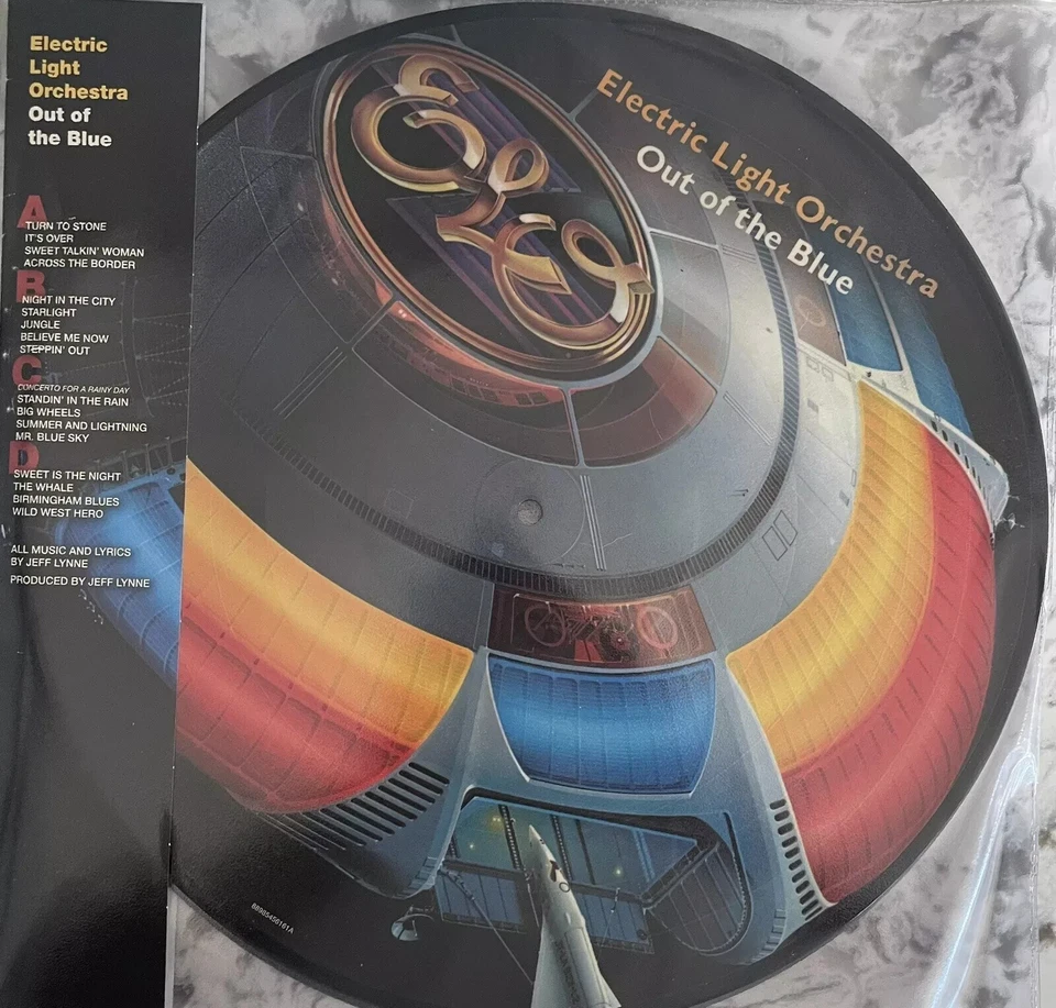 Electric Light Orchestra ‎– Out Of The Blue 2 x LP NEW Picture Disc Vinyl Record - Image 1 of 1
