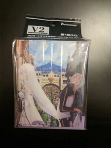 Bushiroad Deck Holder Collection V2 Vol.1147 Re:ZERO Emilia Subaru Redited TCG - Picture 1 of 5