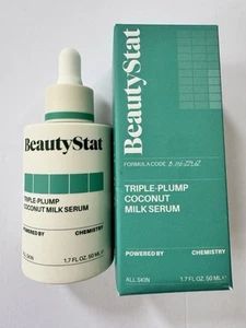 Beauty Stat TRIPLE COCONUT MILK SERUM 1.7 Fl Oz Tri Level Plumping! Free Ship! - Picture 1 of 1