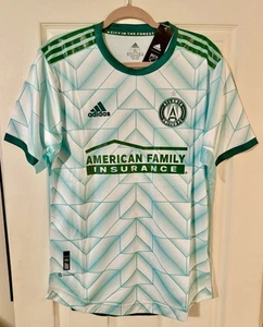 Atlanta United FC Men's Adidas Mint ‘23 The Forest Kit Authentic Blank Jersey XL - Picture 1 of 9