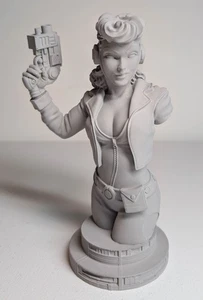 Wanda Whitestar 1/5 Scale Resin Büste Pulp Sci-Fi Atomic Raypunk Bombshell RAR - Bild 1 von 4