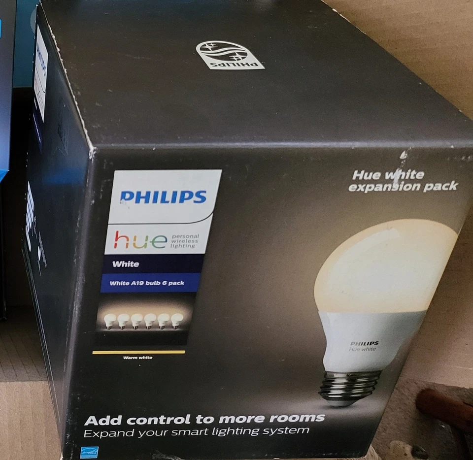 Philips Hue White Bulb (A19) 6 Pack - BRAND NEW - Image 1 of 1