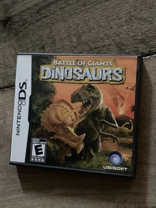 Battle of Giants: Dinosaurs (Nintendo DS, 2008) CIB COMPLETE - Bild 1 von 7