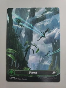 MTG Forest Edge of Eternities Borderless Land  - Bild 1 von 1