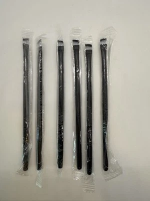 LOT OF 6 ANGLED DEFINER EYELINER EYESHADOW BRUSH BRAND NEW - Image 1 of 4