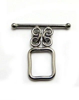 JUEGO DE 4 BROCHES DE PALANCA BALI COBRE 20X30MM 2 HILOS CHAPADO EN ORO NEGRO 587 ATL-187 Foto 1 de 3