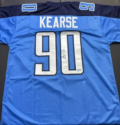 Jevon Kearse “The Freak” Signed Custom Tennesee Titans Jersey Beckett Certified - Image 1 of 4