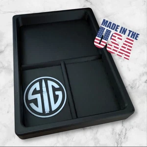 Small Parts Maintenance EDC Dump Tray Handgun Black Cleaning & Repair Sig Sauer - Picture 1 of 5