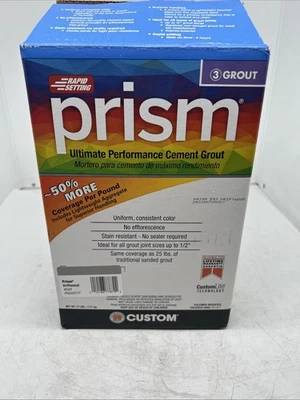 Custom Prism Ultimate Performance Grout - 17 lb - Image 1 of 4