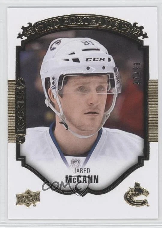 2015-16 Upper Deck UD Portraits Gold Foil /99 Jared McCann #P-102 Rookie RC - Image 1 of 2