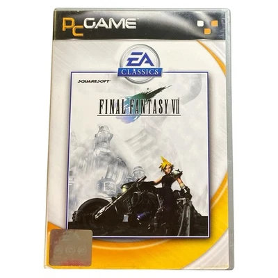 Final Fantasy VII PC Game EA Classics 1997 Squaresoft Complete Set Lot - Image 1 of 4