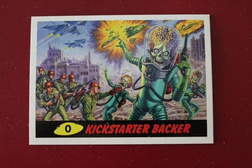 2020 MARTE ATTACCHI RIVOLTA KICKSTARTER BACKER ENORME SET 134 CARTE - Immagine 1 di 1