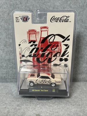 M2 1/64 coke 1967 chevrolet nova gasser A56 25-05 NIB CHASE - Image 1 of 4