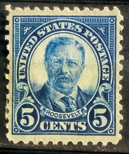 US Stamp Sc 557, 5c Roovevelt, MH F/VF CV$16.00 (507925) - Picture 1 of 2