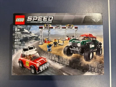 LEGO SPEED CHAMPIONS 75894 1967 MINI Cooper y 2018 Buggy NUEVO Sellado RETIRADO Foto 1 de 2