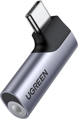 UGREEN USB C to 3.5mm Audio Adapter Type C Aux Headphone Jack DAC Stereo Gray  - Image 1 of 4