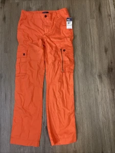 Polo Ralph Lauren orange Mädchen Cargohose Größe 12 56,5*58,5 neu mit Etikett RN#41381 - Bild 1 von 16