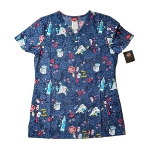 Dickies Dental V Neck Scrub Top Size XS - Picture 1 of 6