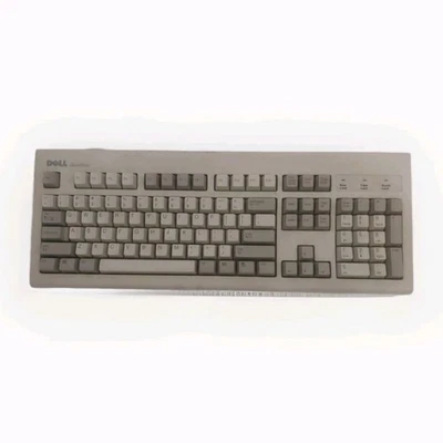 Dell QuietKey Keyboard RT7D5JTW DPN 463CD PS/2 Vintage Beige - Image 1 of 4
