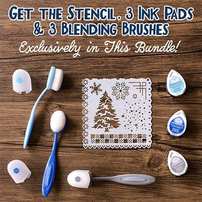 Kit de tinta Creative Memories Winter Bliss Foto 1 de 4