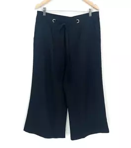 LAURA KENT Damen Hose Culotte elegant schwarz Größe 44 46 48 Neu H16 %SALE% - Bild 1 von 2