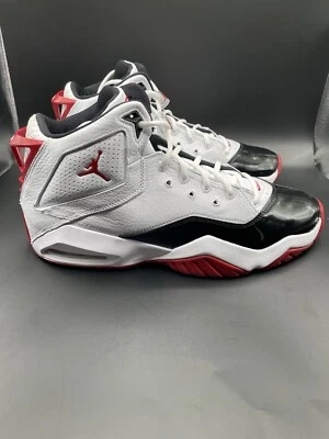 New Nike Jordan  B'Loyal Basketball Shoes Mens Size 12 White Red 315317-160 - Image 1 of 4