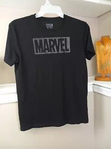 T-shirt donna Marvel nera cotone manica corta taglia S - Foto 1 di 10